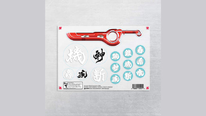 All Characters Sticker Set xenoblade Chronicles 3 Glossy 