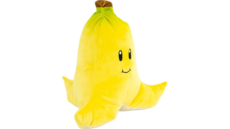 Super Mario Kart Mocchi Mocchi Banana Plush Toy Large 11 . New. soft.  Official