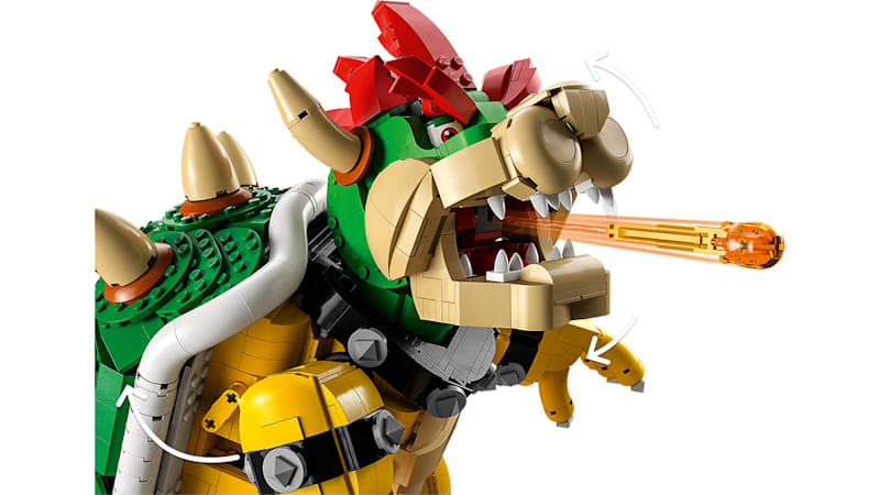 Lego Super Mario The Mighty Bowser Collectible Figure 71411 : Target