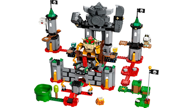 LEGO Super Mario Bowser's Castle Boss Battle Expansion Set 71369 Building  Kit; Collectible Toy for Kids to Customize Their Super Mario Starter Course