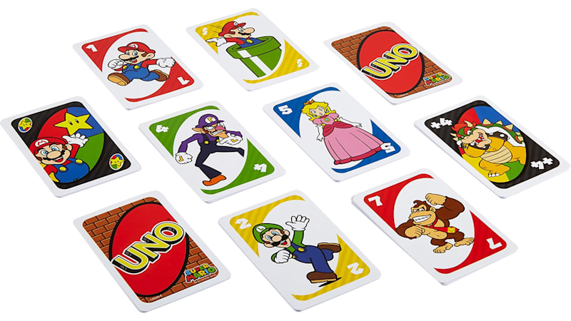 Mattel Super Mario UNO Cards