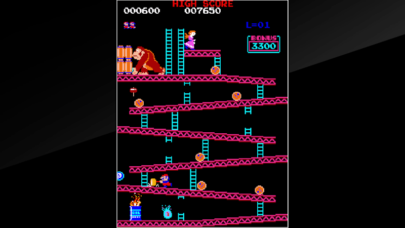 Donkey kong deals retro arcade