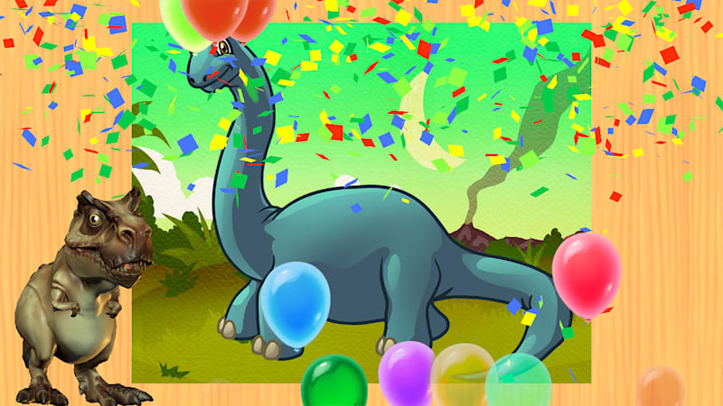 Dinosaur video shop games for kids