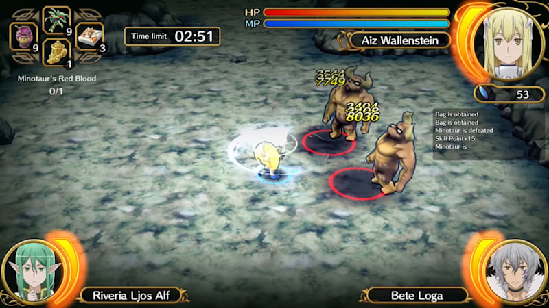 Danmachi game switch 2025