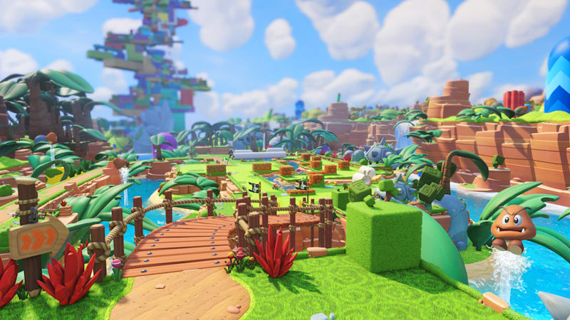 Mario Plus Rabbids Kingdom Battle Edición Estándar para Nintendo Switch  Juego Físico