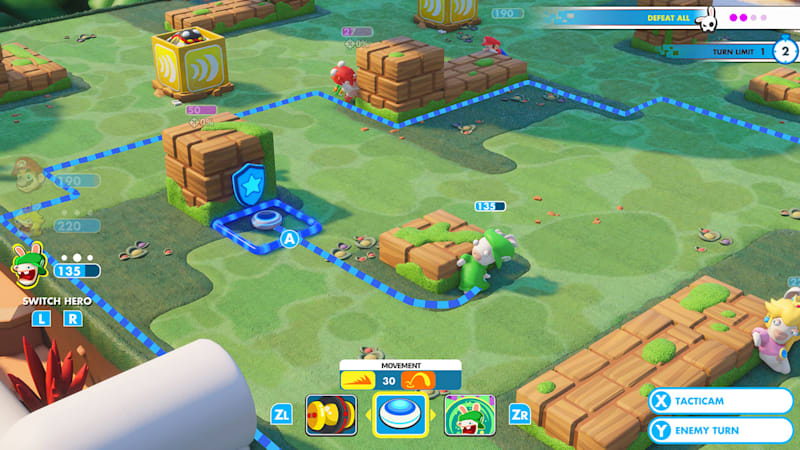 Mario Plus Rabbids Kingdom Battle Edición Estándar para Nintendo Switch  Juego Físico