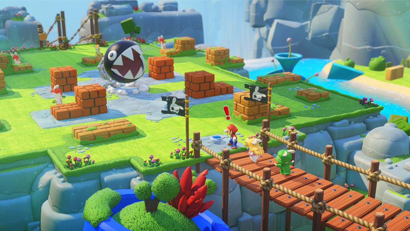 Mario Plus Rabbids Kingdom Battle Edición Estándar para Nintendo Switch  Juego Físico