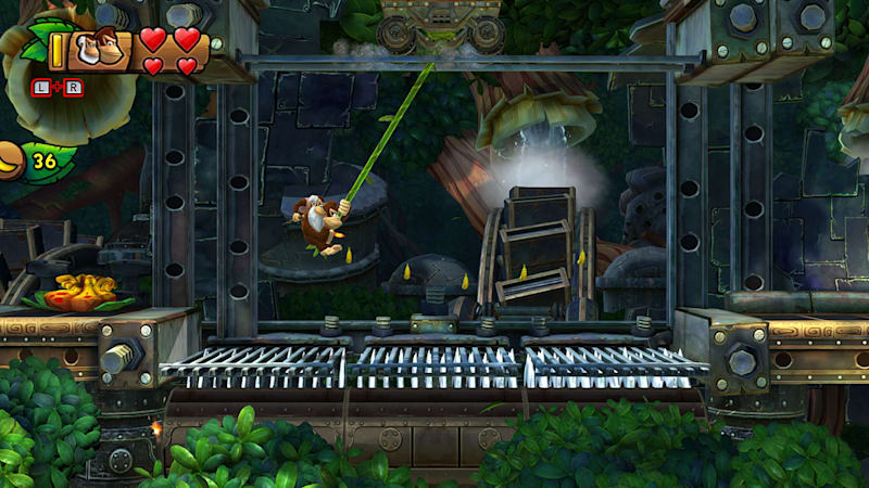 Donkey Kong Country: Tropical Freeze Nintendo Switch Lite Gameplay 