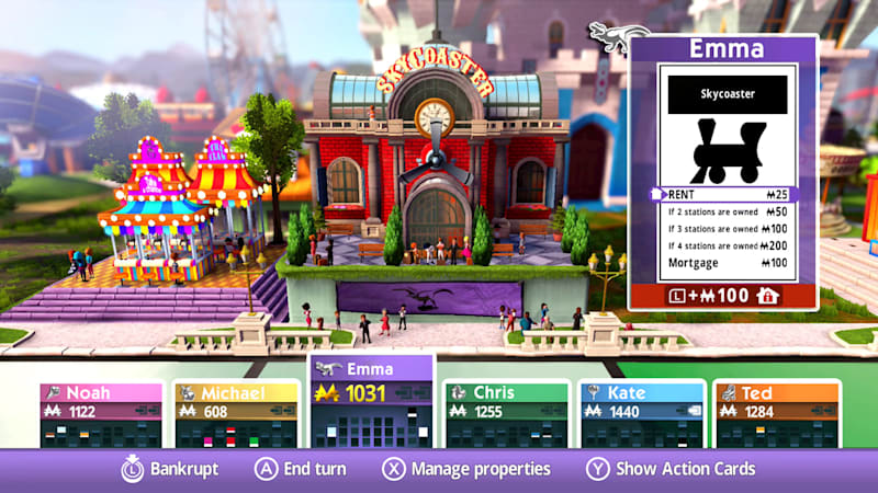 Mario monopoly nintendo switch clearance