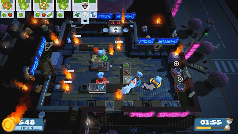 Overcooked: Special Edition  Aplicações de download da Nintendo