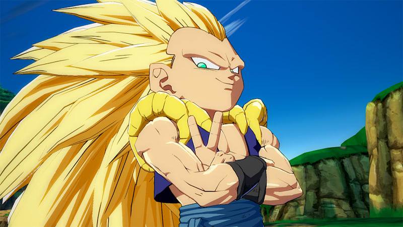 Super Saiyan 4 Gogeta is now available for FighterZ Pass 3 owners