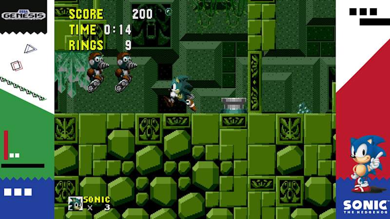 Play Genesis Sonic 1 Definitive Online in your browser 