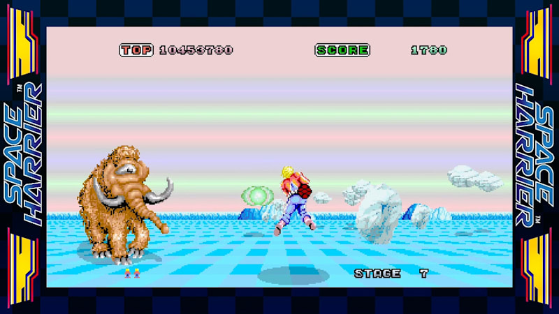 Space outlet harrier nes