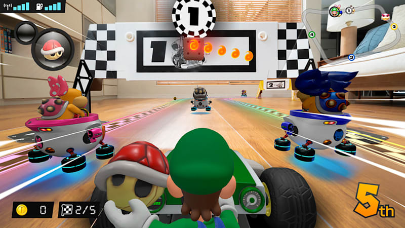 Jogo Mario Kart Live Home Circuit Nintendo Nintendo Switch com o Melhor  Preço é no Zoom