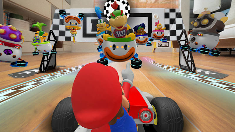 Jogo Mario Kart Live Home Circuit Nintendo Nintendo Switch com o Melhor  Preço é no Zoom