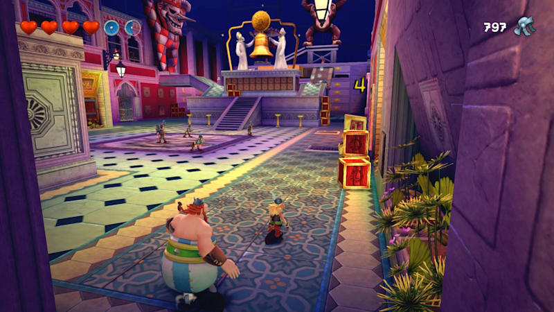 Roman Rumble in Las Vegum Asterix Obelix XXL 2 for Nintendo