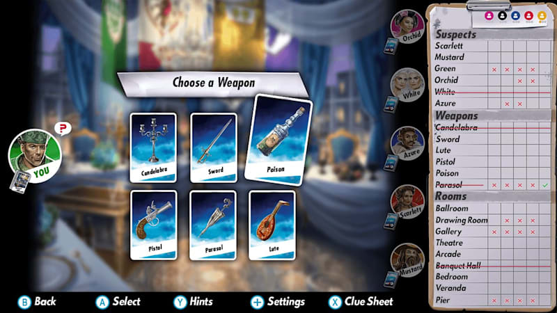 Cluedo for 2025 nintendo switch