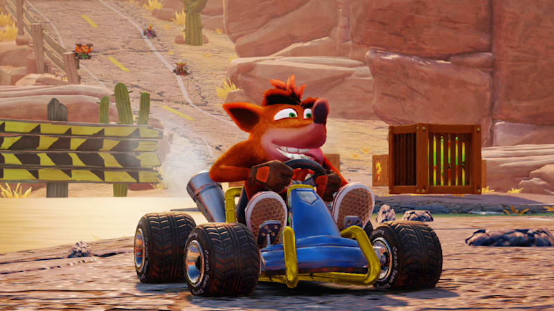 Mario crash hot sale nintendo switch