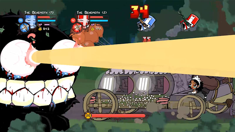 Castle Crashers pode estar vindo ao Switch