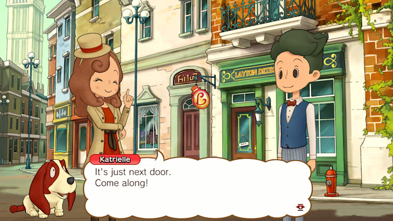 Nintendo Switch El Misterioso Viaje de Layton - Videojuego