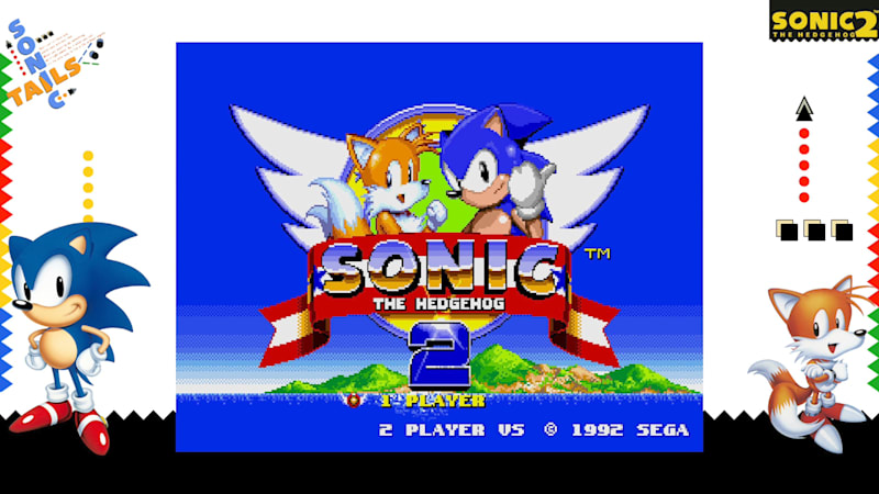 Play Genesis Dark Sonic in Sonic 2 Online in your browser