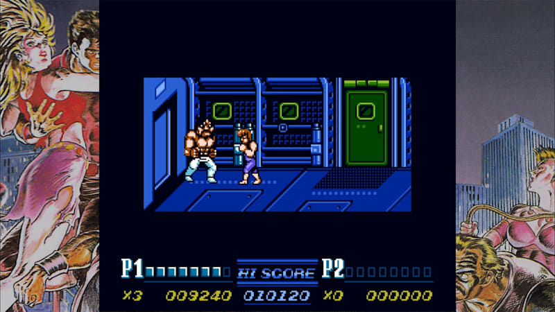 Play NES Double Dragon II - The Revenge (Japan) Online in your browser 