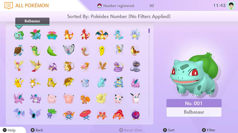 Switch pokemon home online