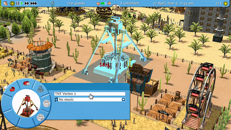 RollerCoaster Tycoon 3 Platinum (AUS) : Frontier : Free Download