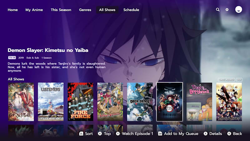 Streaming web site for all categorys like movies tv-shows or anime