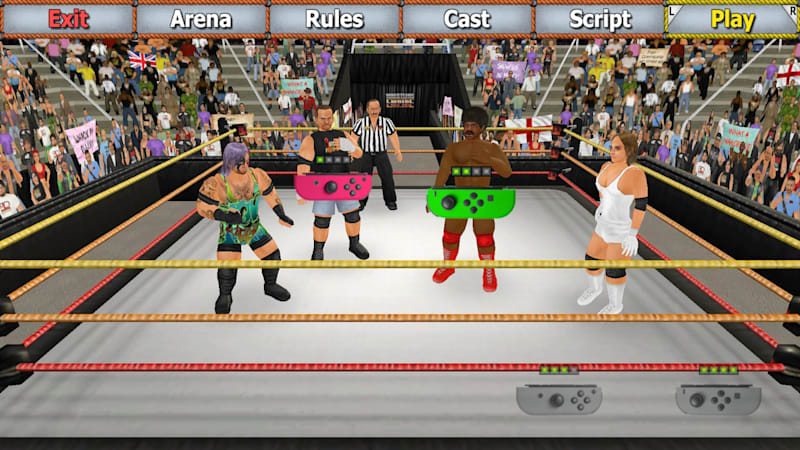 Wrestling games for switch sales