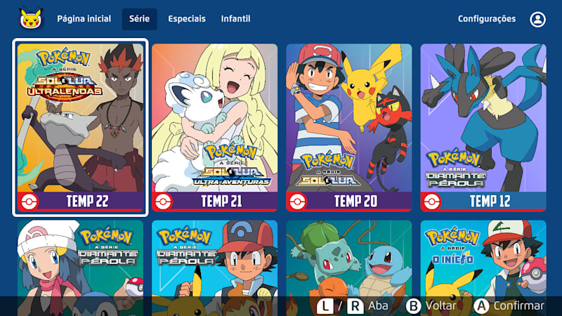 Pokémon TV para Nintendo Switch - Site Oficial da Nintendo