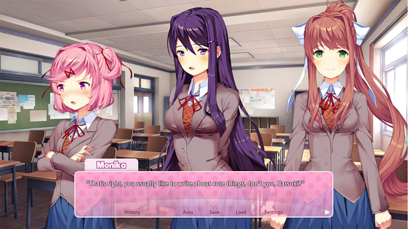 Doki Doki Literature Club Plus para Nintendo Switch Site