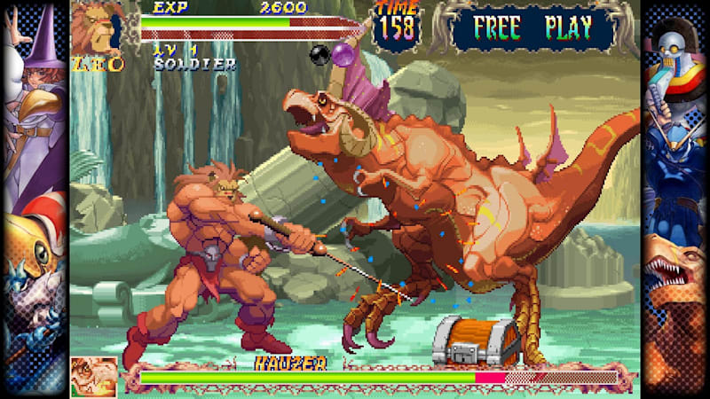 Red Earth  Manual online oficial do Capcom Fighting Collection