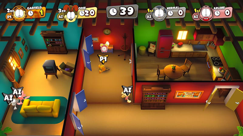 Jeu concours - Garfield Lasagna Party : Le jeu pour Nintendo Switch à  gagner !