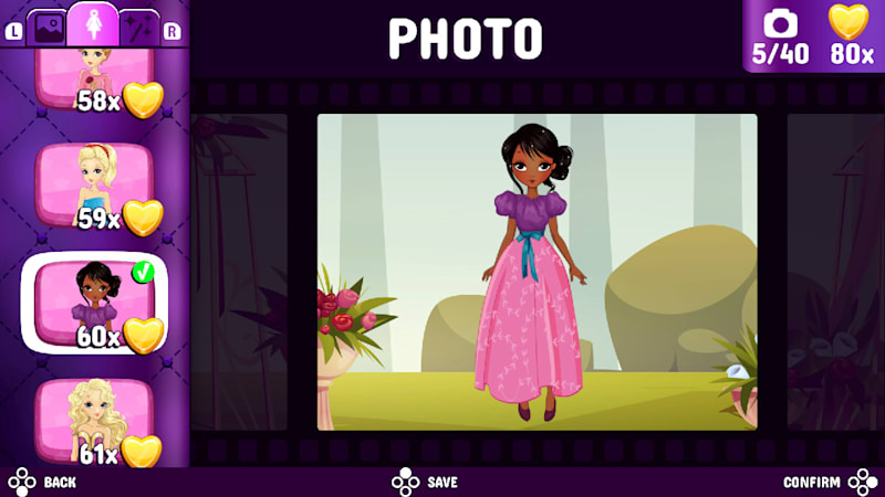 PRINCESS FASHION DRESS UP jogo online no