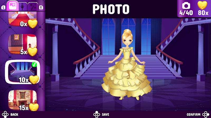 PRINCESS FASHION DRESS UP jogo online no