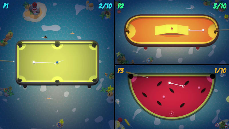 Pool pocket store