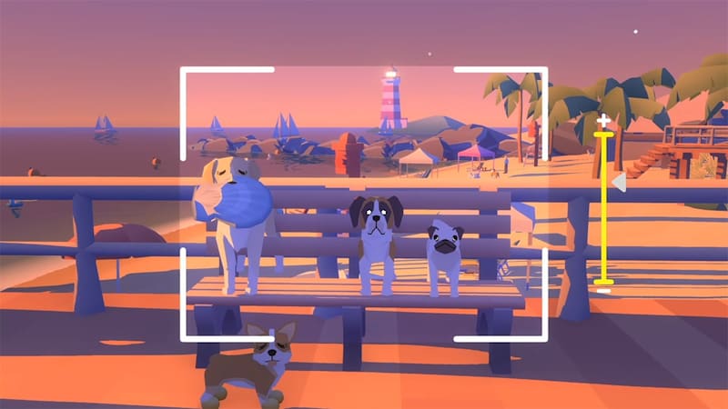 Nintendo Switch game Pupperazzi is all about taking photos of dogs