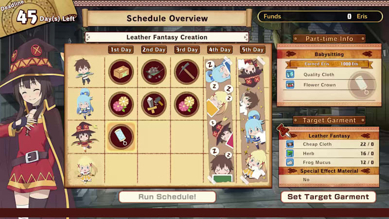 Konosuba game outlet nintendo switch