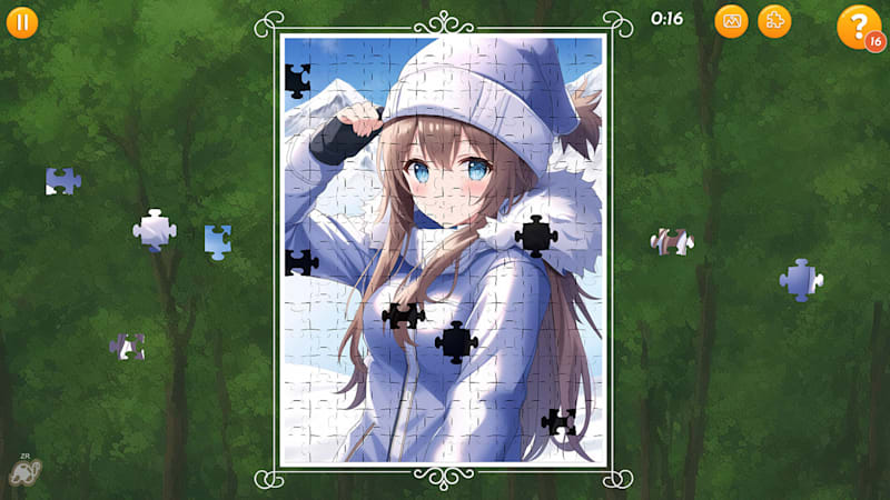 Anime kawaii - online puzzle