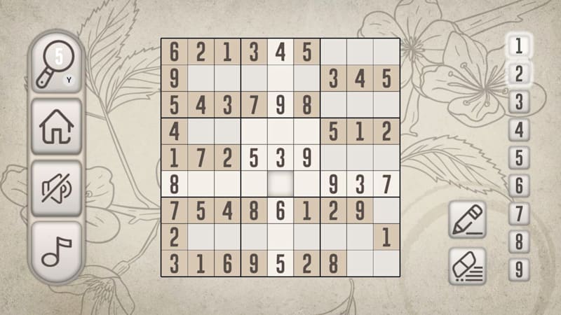 Play a free game of Sudoku online