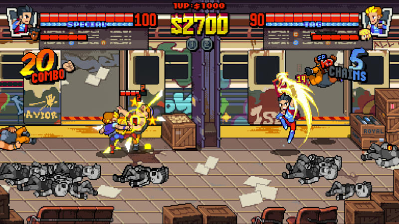 Double dragon 4 nintendo switch hotsell