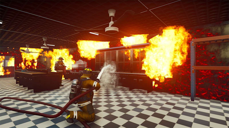 Squad Site Official The Simulator Nintendo - Switch for - Nintendo Firefighting