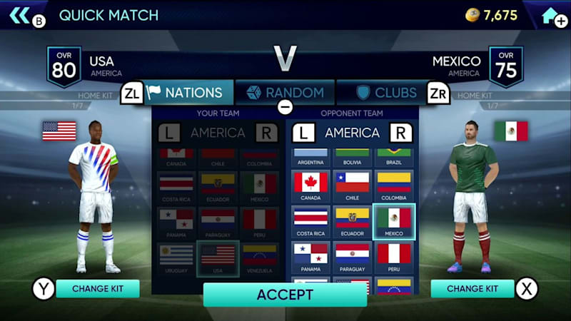 Does nintendo switch have a football game shop