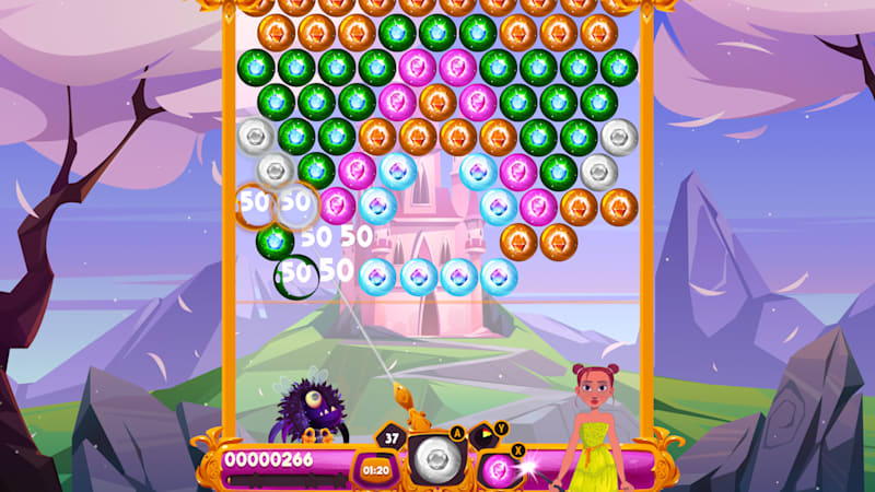 Princess bubble games clearance
