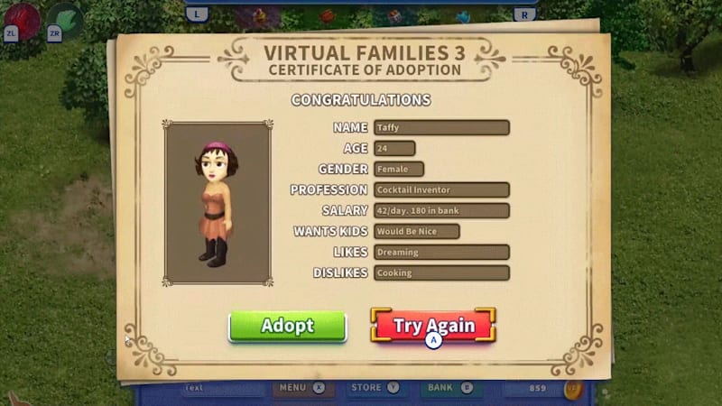 Virtual villagers outlet nintendo switch