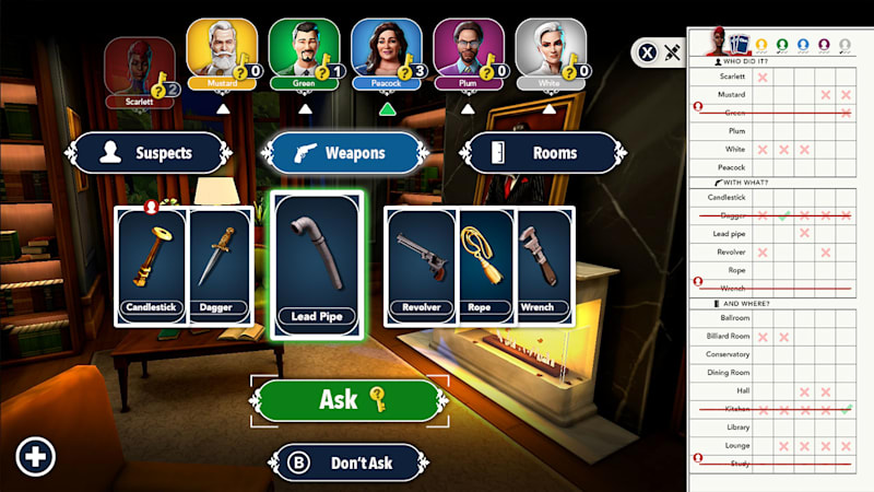 Clue for hot sale nintendo switch