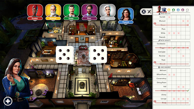 Instant Download Clue Cluedo Board Game Detective Deduction Score