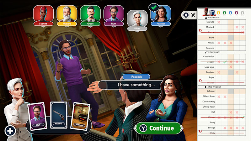 Cluedo nintendo switch cheap