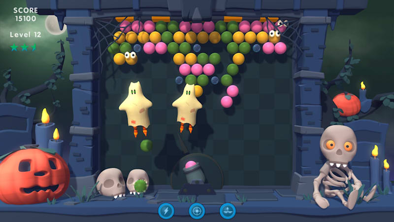 Bubble Hit Halloween  Bubble shooter games, Bubble shooter, Shooter game